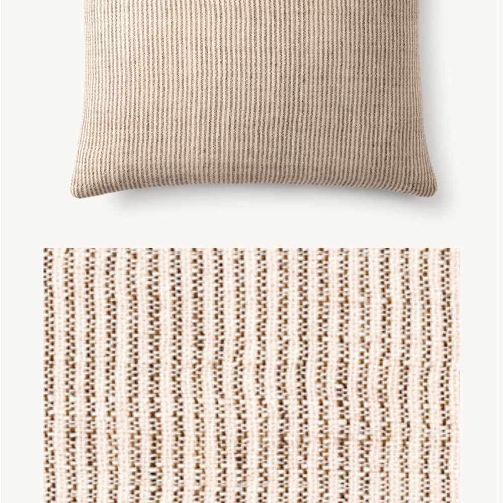 RH Sabi Handwoven Pillow Covers 24X24 (quantity 2) - Picture 2 of 7